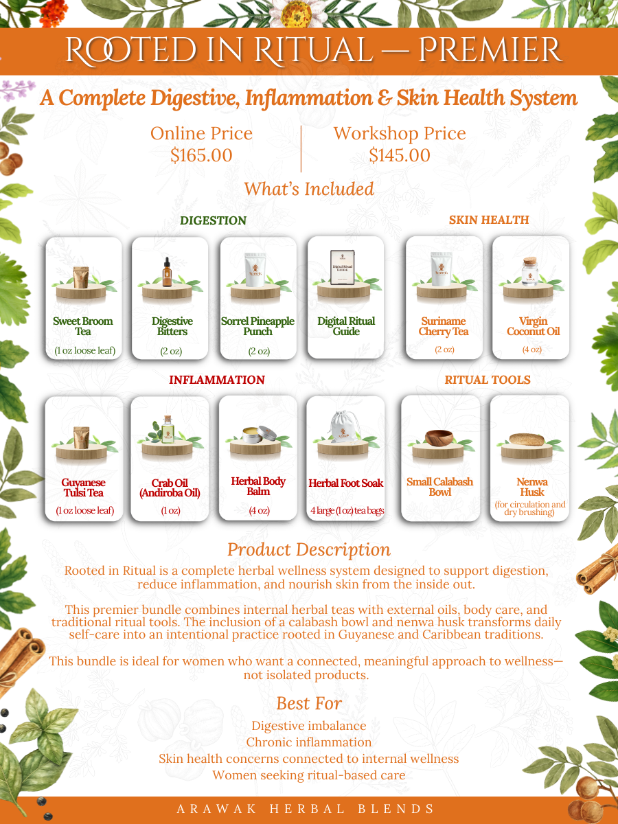 Rooted in Ritual | Complete Herbal System for Digestion & Inflammation